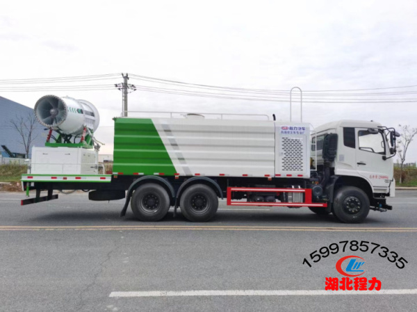 國六東風天錦后雙橋抑塵車18方